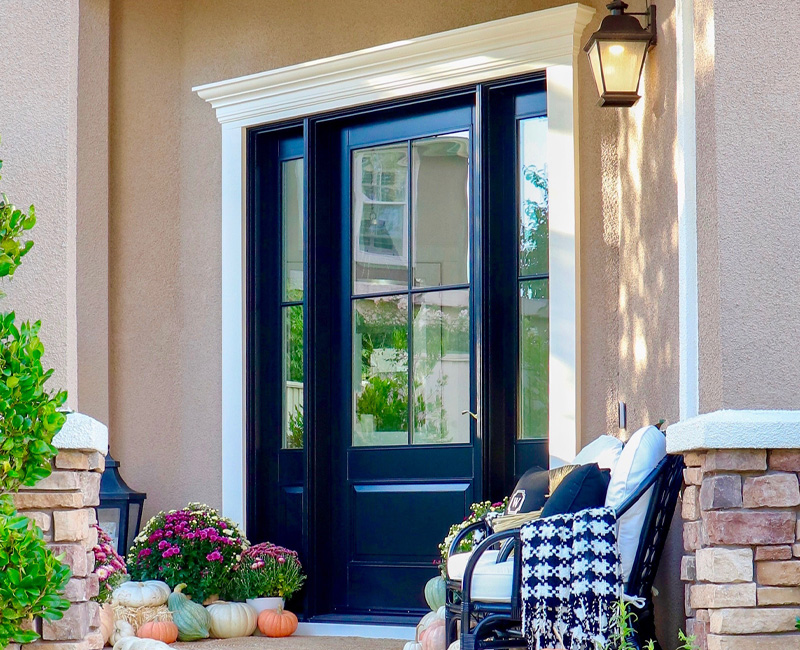 Andersen Entranceway | Mission Exteriors | Andersen Windows Certified Contractor